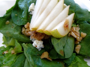 Spinach Pear Salad